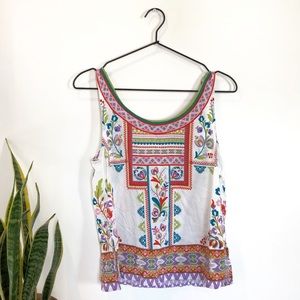 Flying Tomato | Bohemian Aztec tank top